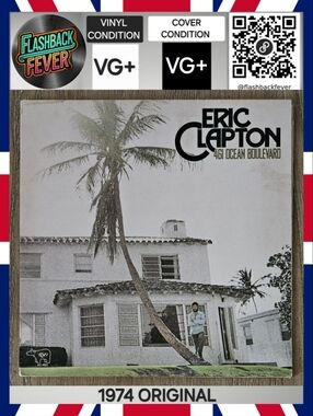 ERIC CLAPTON•461 Ocean Boulevard•1974 US (#SO 4801) Richmond Pressing